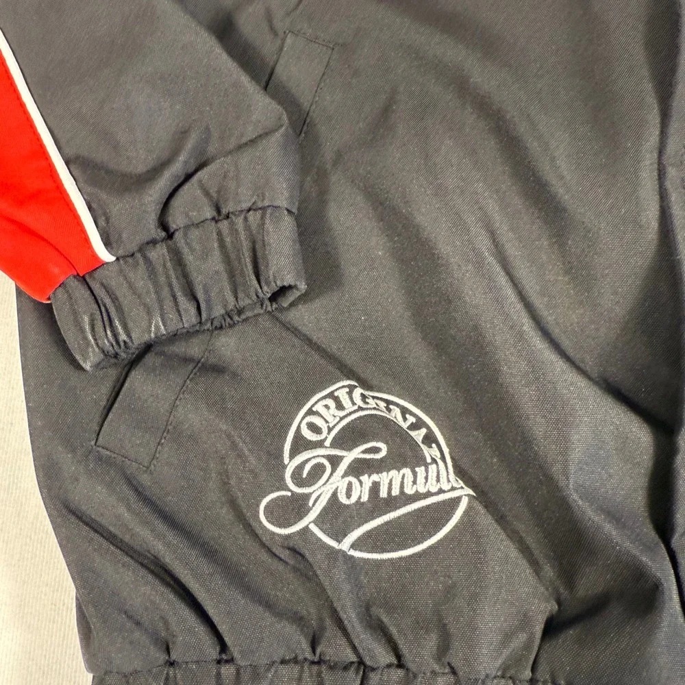 Coca-Cola XS Racing Jacket Y2K Motorsports NASCAR Checkered Logo‎ Racingcore